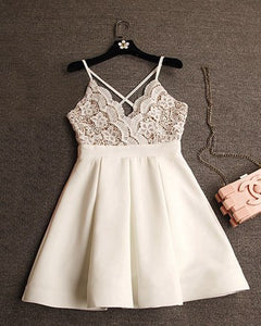 The V-neck Backless Cross Straps