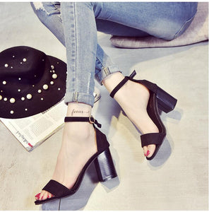 The Think Mid Heel Sandals