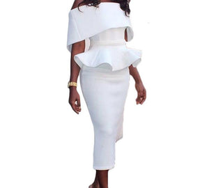 The Casual Peplum Dress.
