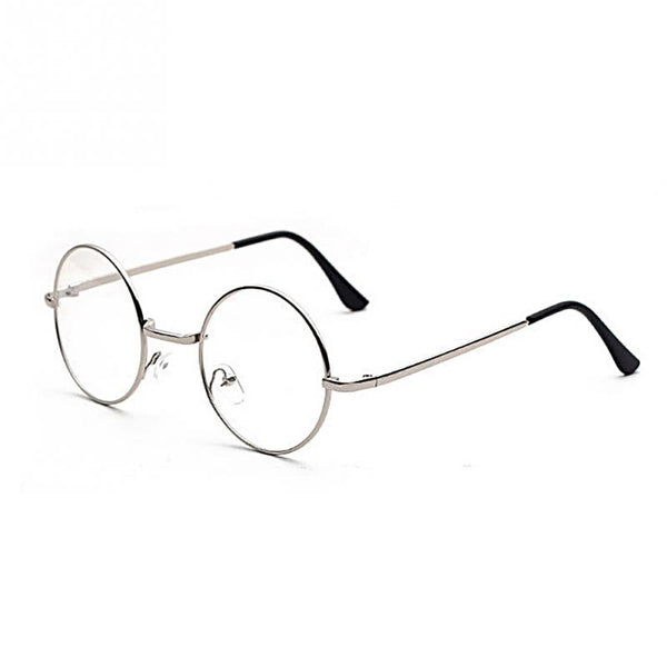 The Round Metal Plain Glasses