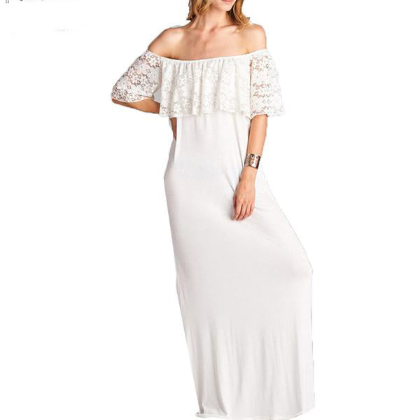The Lace Crochet Elegant Dress