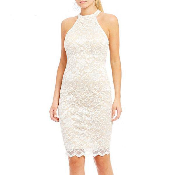 The Sheath Sleeveless Knee Length Dresses.