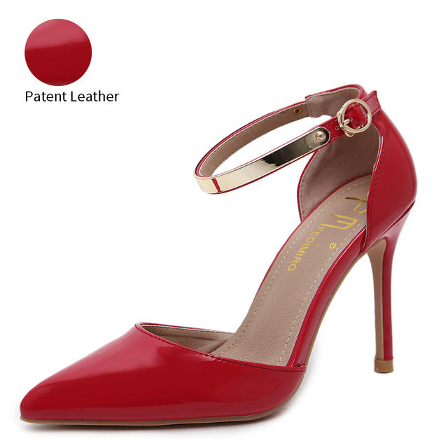 The Patent Leather High heels.