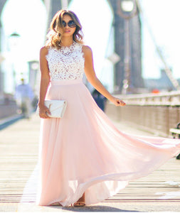 The Maxi Red Beach Long Dress.