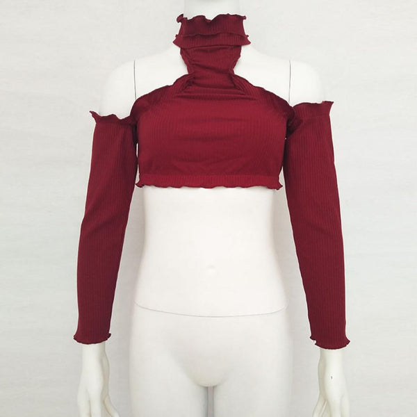 The sleeve blusas manga tops.