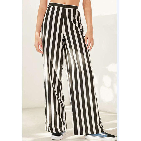 The Striped Leg Long Pants.