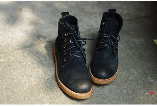 Genuine Leather Laced boots