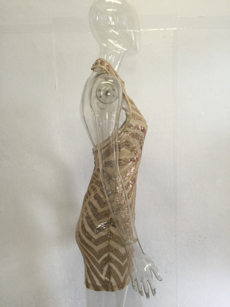 Bandage  Sequined Outfits Dress
