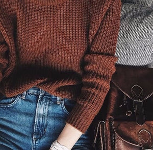 The Swallowtail Female Loose Sweaters